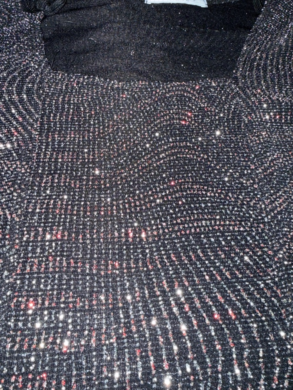 Sparkling Quarter Sleeve Top - Picture 3 of 4